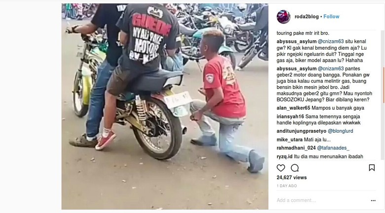 Foto: dok. Instagram roda2blog Foto: dok. Instagram roda2blog