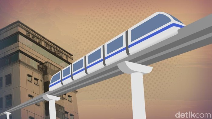 PT Ratu Prabur Energi berencana bangun LRT senilai Rp 405 triliun