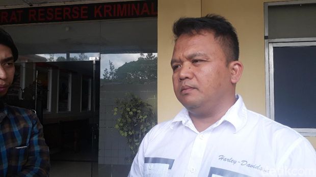 Dir Reskrimum Polda Jabar Kombes Umar Surya Fana di Mapolda Jabar