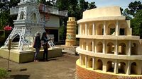 Baru! Blitar Punya Miniatur Colosseum hingga Piramida