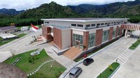 PLBN Wini setelah direnovasi. Pool/PUPR.