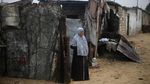 Foto: Warga Palestina Kebanjiran Akibat Hujan Deras