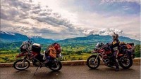 Perjalanan diawali pada 15 Maret dan sudah melintasi Myanmar, Thailand, dan Australia. Foto: Dok. Instagram Maral Yazarloo