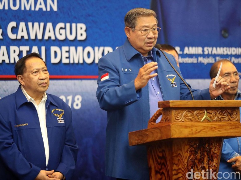 SBY: Tak Benar Saya Minta AHY Jadi Cawapres Jokowi! SBY: Tak Benar Saya Minta AHY Jadi Cawapres Jokowi!
