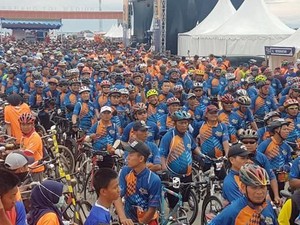 4.000 Orang Lebih Meriahkan Festival Jalan Tol Ngawi-Kertosono