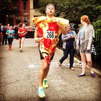 Wah, Enaknya Bisa Lari Marathon dan Makan Pizza!