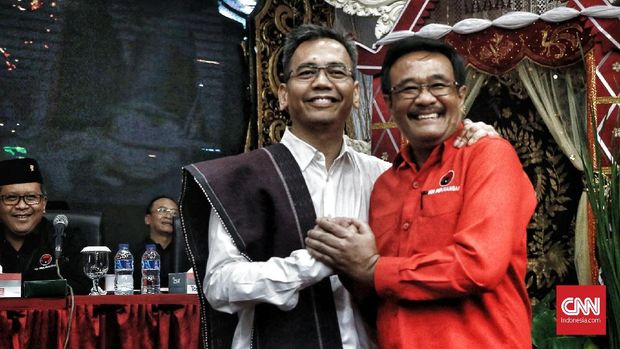 Penentuan Duel Djarot dan Edy Rahmayadi di Pilgub Sumut 2018