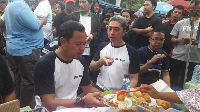 Olahraga Bareng, Bima Arya Kenalkan Dedie ke Warga Kota Bogor