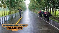 Motor yang dipakainya adalah BMW GS 800. Foto: Dok. Instagram Maral Yazarloo