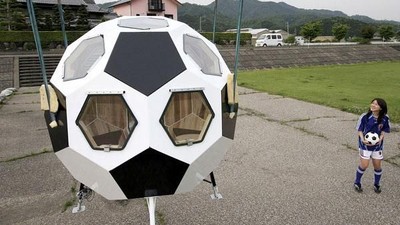 Unik, Rumah Anti Gempa Ini Bentuknya Tak Biasa