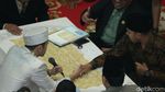 Gaya Rifky Balweel Berkacamata Hitam saat Tiba di Lokasi Pernikahan