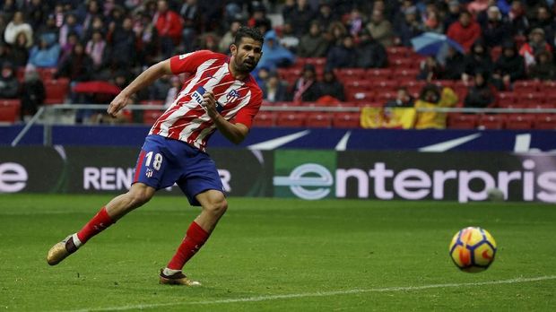 Diego Costa mengejutkan Julen Lopetegui karena sudah mencetak tiga gol untuk Atletico Madrid.