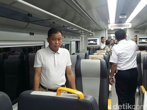 Jajal Kereta Bandara, Jonan: Irit BBM, Irit Waktu, Irit Polusi