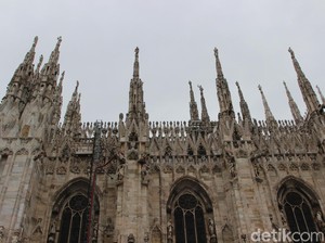 Megahnya Katedral Milan yang Dibangun Selama 600 Tahun