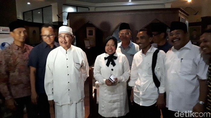 Datangi Museum NU, Risma Bertemu Sejumlah Tokoh