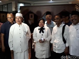 Datangi Museum NU, Risma Bertemu Sejumlah Tokoh