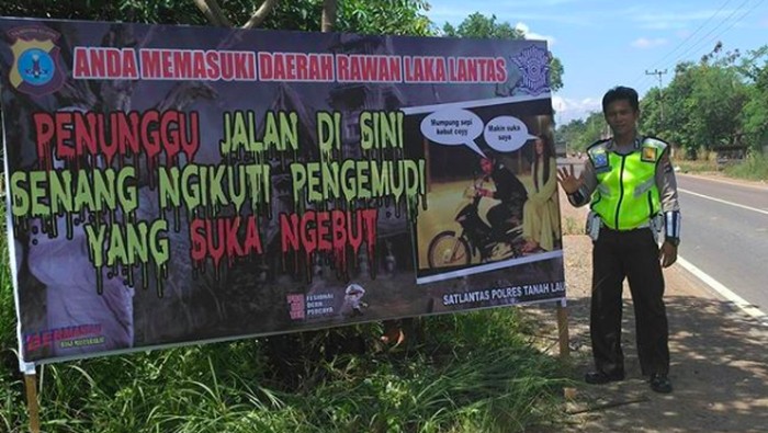 Hiii... Penunggu Jalan Ini Suka Sama Pengendara yang Ngebut