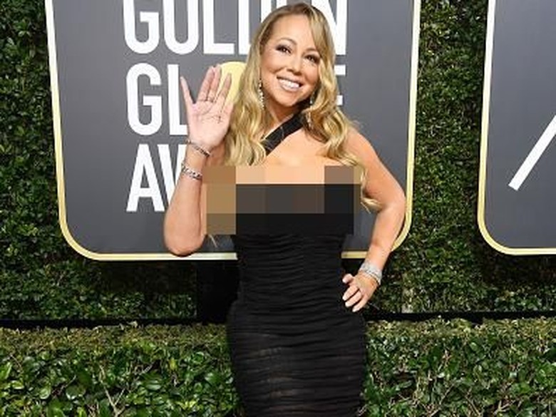 Kocak! Mariah Carey Curi Kursi Meryl Streep di Golden Globe 2018 Kocak! Mariah Carey Curi Kursi Meryl Streep di Golden Globe 2018