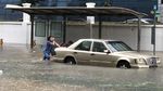 Foto: Banjir Landa Singapura Usai Hujan Deras
