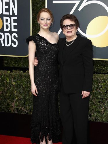 Emma Stone dan ikon feminisme senior Billie Jean King