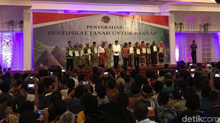 Jokowi: Tahun ini 7 Juta Sertifikat Harus Keluar dari Kantor BPN