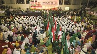 Begini suasana meriahnya peringatan harlah DPP PPP yang ke-45. Istimewa.
