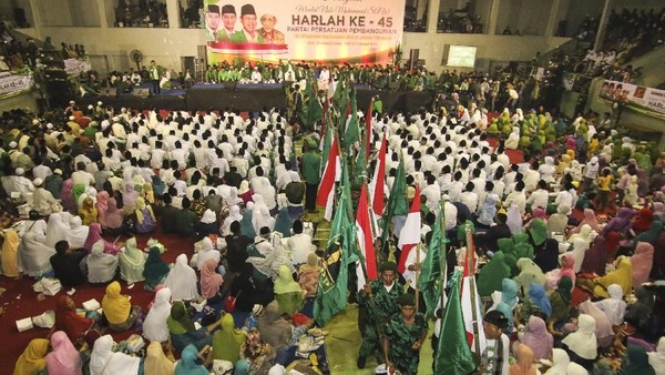 Harlah PPP ke-45 Berlangsung Meriah