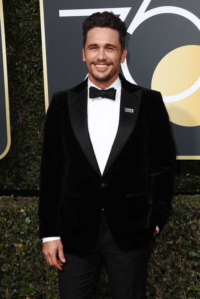 775089651AZ00368_75th_Annua BEVERLY HILLS, CA - JANUARY 07: James Franco attends The 75th Annual Golden Globe Awards at The Beverly Hilton Hotel on January 7, 2018 in Beverly Hills, California. (Photo by Frederick M. Brown/Getty Images)