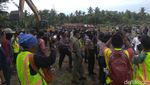 Momen Menegangkan Kericuhan Pembebasan Lahan Bandara Kulon Progo