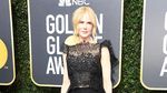 Pesona Para Selebriti Cantik Bergaun Hitam di Golden Globe 2018
