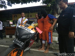 Pasangan Gay Ini Kompak Jambret Tas Wanita di 10 TKP