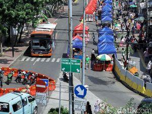 Penataan Tanah Abang, Dirlantas: Rugi, Jalan Bagus Dipakai PKL