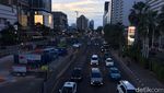 Kondisi Jl Thamrin yang Sebentar Lagi Bakal Kembali Dihadiri Pemotor