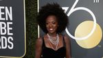 Pesona Para Selebriti Cantik Bergaun Hitam di Golden Globe 2018