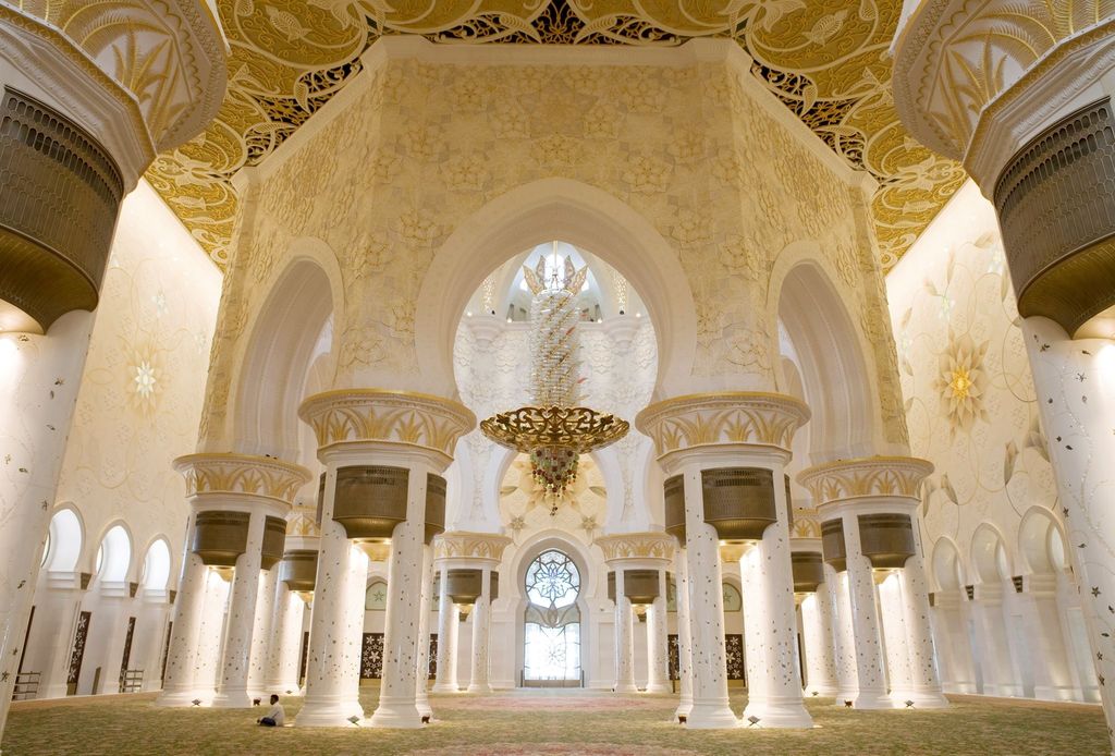 Masjid Sheikh Zayed di Abu Dhabi
