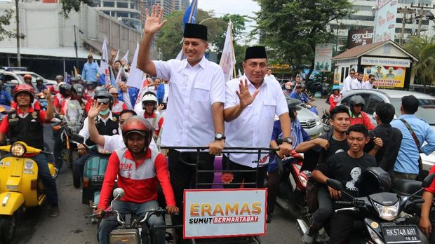 Edy Rahmayadi menjadi salah satu calon Gubernur Sumatera Utara.