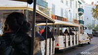 detikTravel menjajal naik kereta wisata saat mengunjungi Kota Nice dan Cannes Prancis pada akhir tahun 2017 lalu, atas undangan Atout France (Afif Farhan/detikTravel)