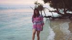 Foto: Biby Alraen, Istri Rifky Balweel yang Suka Pantai