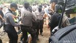 Momen Menegangkan Kericuhan Pembebasan Lahan Bandara Kulon Progo