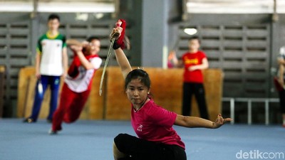 Menuju Asian Games 2018, Atlet Wushu Terus Berlatih
