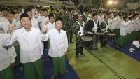 Acara tersebut berlangung meriah. Istimewa.