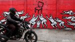 Kerennya Mural di Sepanjang Bantaran Kali Opak