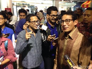 Sandiaga: Larangan Sepeda Motor Dicabut Berkat Doa Bos Go-Jek