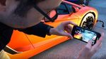 Saat Lamborghini Lindas iPhone X