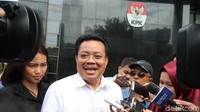 Numan Abdul Hakim memberikan keterangan terkait pemeriksaannya.