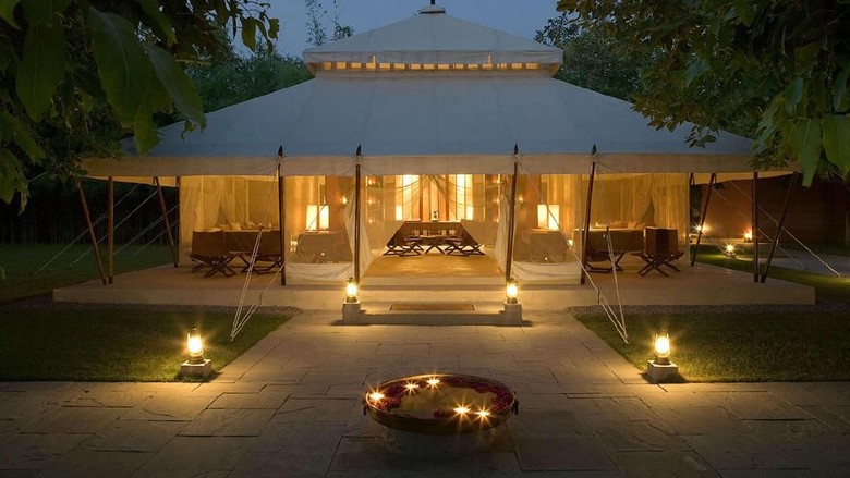 Foto: Resor Aman-I-Khas di India (aman.com) Foto: Resor Aman-I-Khas di India (aman.com)