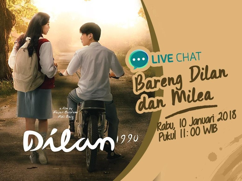 Yuk, Ikuti Live Chat Bareng Dilan dan Milea Besok! Yuk, Ikuti Live Chat Bareng Dilan dan Milea Besok!
