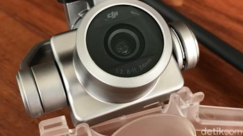 Memiliki kamera 20 MP yang punya kemampuan merekam video 4K 60 fps. Memiliki gimbal 3 axis. Foto: Adi Fida Rahman/detikINET