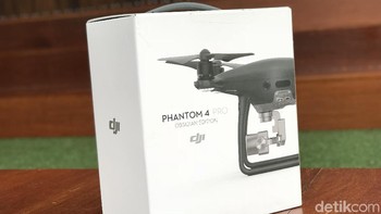 DJI Phantom 4 Pro Obsidian Edition digadang lebih canggih ketimbang pendahulunya. Foto: Adi Fida Rahman/detikINET