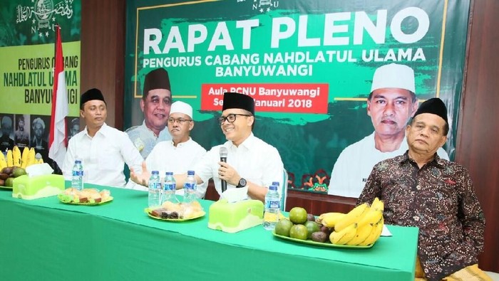 Rangkul NU, Bupati Anas Bersinergi Kembangkan Daerah